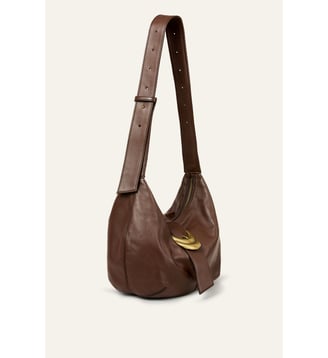 Sac Nappa Youyou Hobo - Ba&sh - Chocolat
