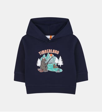 Sweat à capuche en polaire - Timberland - Indigo