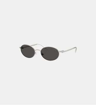 Lunettes de soleil Ovale SK7033 - Swarovski - Argent