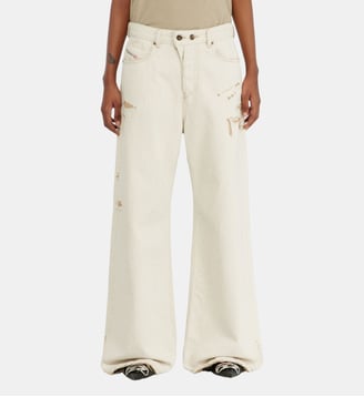 Relaxed Jeans Low Waist 1996 D-Sire - Diesel - Beige