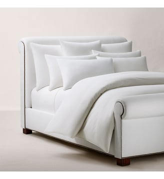 Housse de couette en percale de coton - Ralph Lauren Home - White