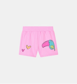Shorts polaire avec motifs Billieblush