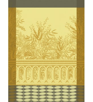 Torchon Riviera Mimosa - Le Jacquard Francais - Zenith