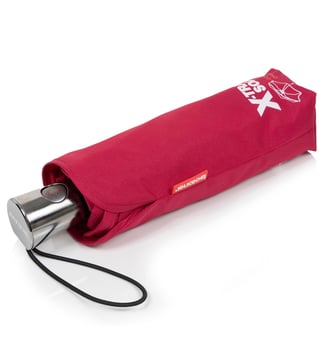Parapluie xtra solide antiretournement, 23cm, déperlant, ouverture/fermeture automatique - Isotoner - Framboise