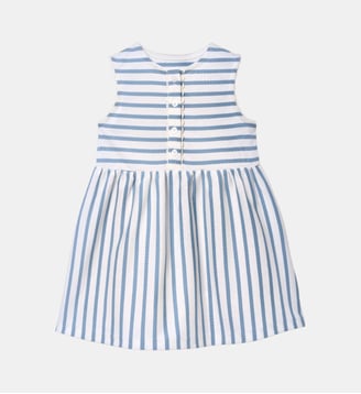 Robe rayée  - Coton Biologique - Cyrillus - Rayure bleue