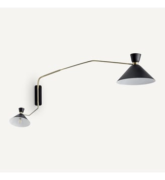 Applique double XL laiton vieilli - AM.PM - Laiton vieilli