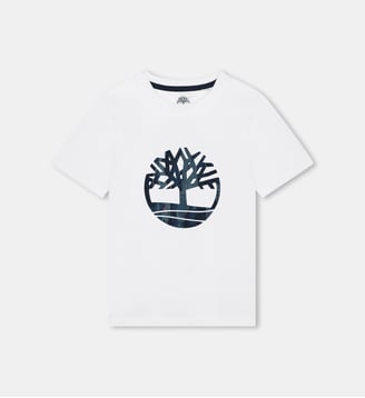 T-shirt à manches courtes - Timberland - Blanc
