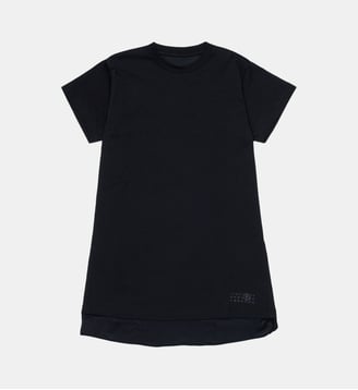 Robe t-shirt avec logo - MM6 Maison Margiela - Noir