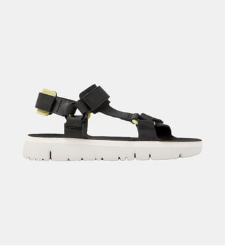 Sandales Oruga Sandal - Camper - Noir et jaune