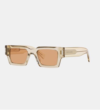 Lunettes de soleil Rectangulaire SL 572 - Saint Laurent - Jaune