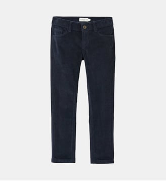 Slim en velours - Cyrillus - Encre