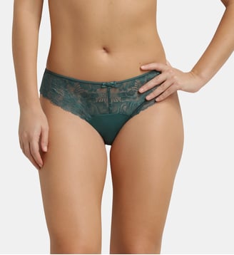 Culotte En Dentelle Generous Essentiel - Dim - Vert océan