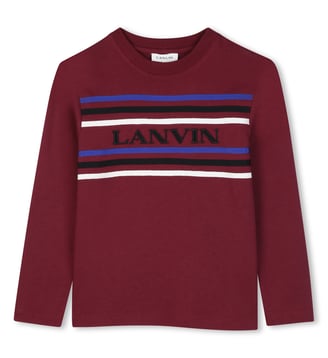 Tee-shirt manches longues Lanvin Kids