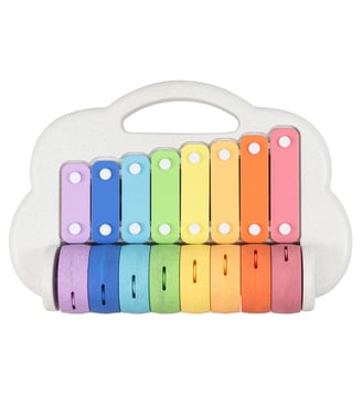 Xylophone à rouleaux arc-en-ciel - Tiger Tribe - Multicolore