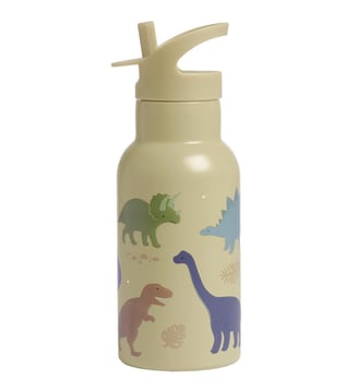 Gourde isotherme Dinosaures - A Little Lovely Company - Vert