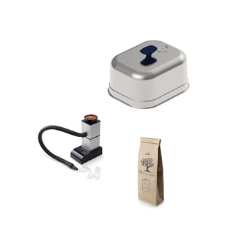 Ustensile plancha fumage a froid avec Cloche - Inox - Eno - Standard