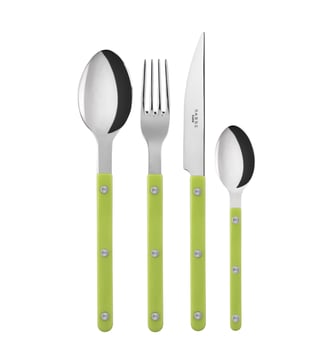 Set de 4 couverts de table, Bistrot - Sabre - Lime