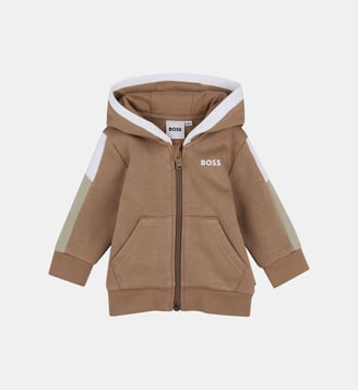 Cardigan à capuche - BOSS Kidswear - Beige