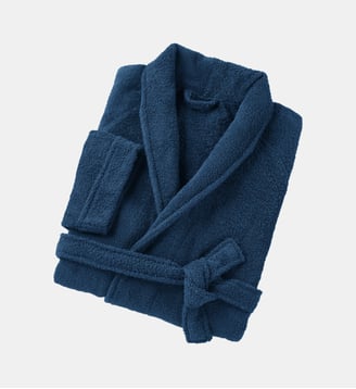 Peignoir éponge col châle 450g/m² La Redoute Interieurs
