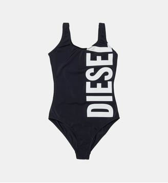 Maillot une pièce avec logo - Diesel Kids - Noir