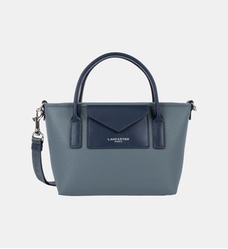 Sac cabas main Maya Double KBA - Lancaster - Bleu givre