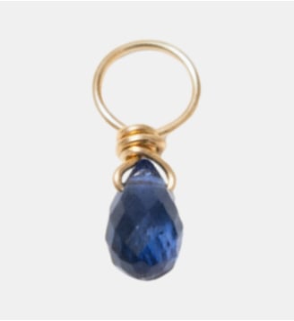 Pendentif Mia - Or 750‰ - Saphir bleu foncé YAY Paris