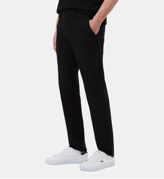 Pantalon Commuter slim fit stretch - Lacoste - Noir