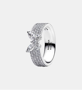 Bague Cocktail Papillon Scintillant - Pandora - Argenté