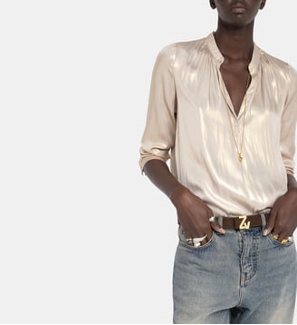 Blouse Tink Satin - Zadig&Voltaire - Or