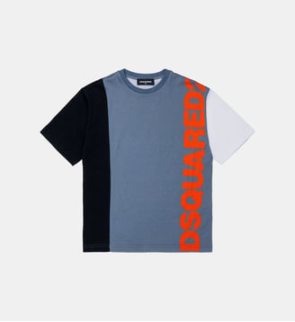 T-shirt à logo imprimé - Dsquared2 - Gris foncé
