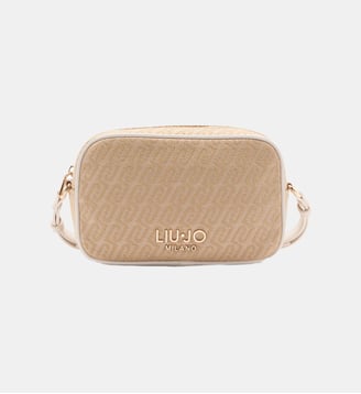Sac à bandoulière petit format jacquard - Liu Jo - Beige