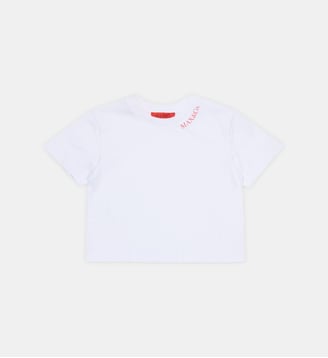 T-shirt avec logo - MAX&Co. - Blanc