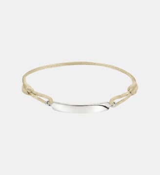 Bracelet textile beige - Thomas Sabo - Argent