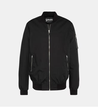 Bomber léger déperlant - Schott - Noir