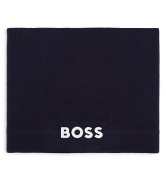 Tour de cou siglé - BOSS Kidswear - Bleu cargo
