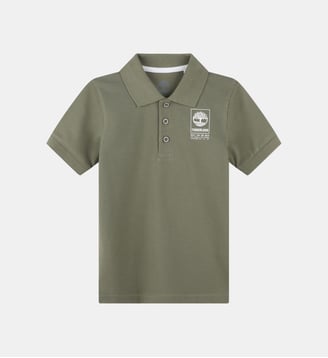 Polo avec logo poitrine - Timberland - Vert