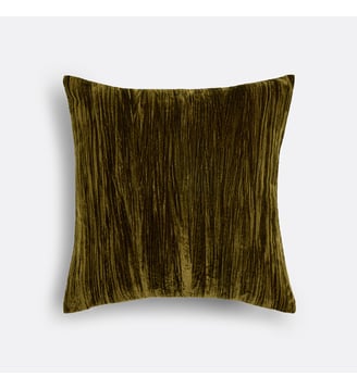Housse de coussin panne de velours La Redoute Interieurs