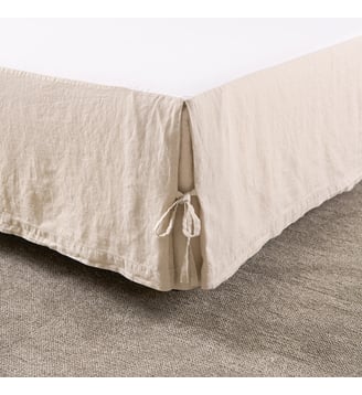 Cache sommier en lin - Desforges - Naturel