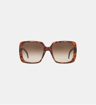 Lunettes de soleil Rectangulaire GG0632S - Gucci - Écaille