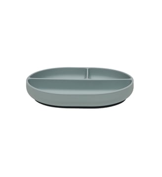 Assiette en silicone pour bébé - OYOY - Bleu