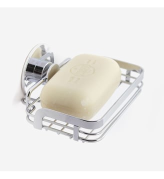 Porte-savon adhésif - SILVER - Bath Bazaar - Argent