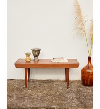 Table basse en bois Donna N°594- Produit chiné - Debongout - Bois clair