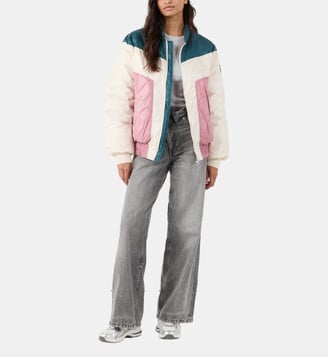 Veste esprit puffer Deep lake/[couleur] Joan - Jott - Marais et rose antique