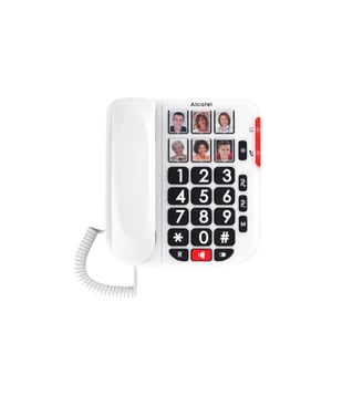 Téléphone filaire TMAX10 + - Alcatel - Blanc