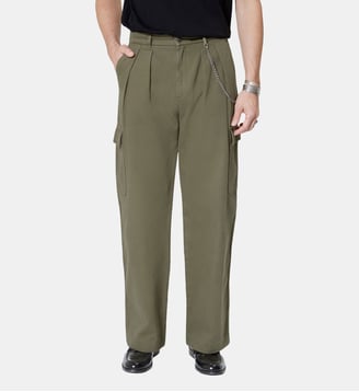 Pantalon cargo - The Kooples - Kaki