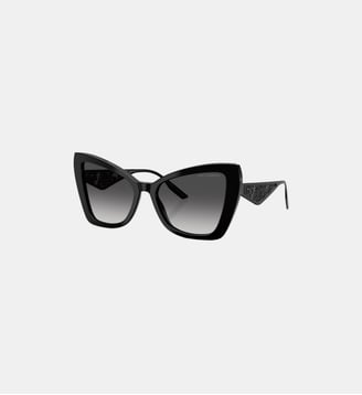 Lunettes de soleil Œil de chat DG4489 - Dolce & Gabbana - Noir