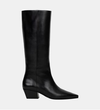 Bottes Mabel Cuir d Agneau - Bobbies - Noir