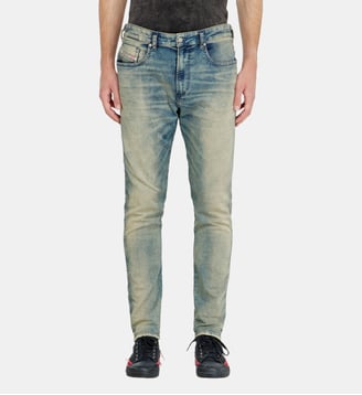 Slim Regular Waist 2062 D-Strukt Joggjeans® - Diesel - Bleu moyen