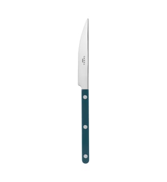 Couteau de table, Bistrot - Sabre - Bleu canard