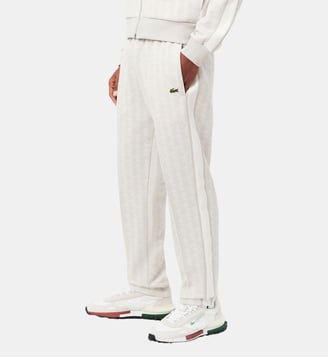 Pantalon de survêtement Paris monogramme - Lacoste - Gris
